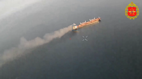 AI-powered Russian drones strike Ukrainian shipping (MOD VIDEOS) - Wazir in Submarine July 19, 2026 AI-powered Russian drones strike Ukrainian shipping (MOD VIDEOS) - Wazir in Submarine July 19, 2026