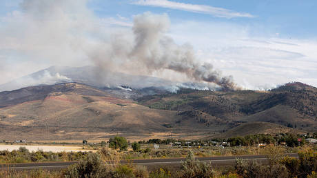 Human-caused wildfire forces 42,000 to flee in Nevada (VIDEOS) - by IRONaadmi August 24, 2026 Human-caused wildfire forces 42,000 to flee in Nevada (VIDEOS) - by IRONaadmi August 24, 2026