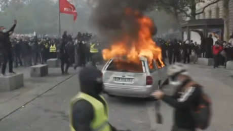 Tear gas fired as protests erupt across France (VIDEOS) - Wazir October 17, 2026 Tear gas fired as protests erupt across France (VIDEOS) - Wazir October 17, 2026